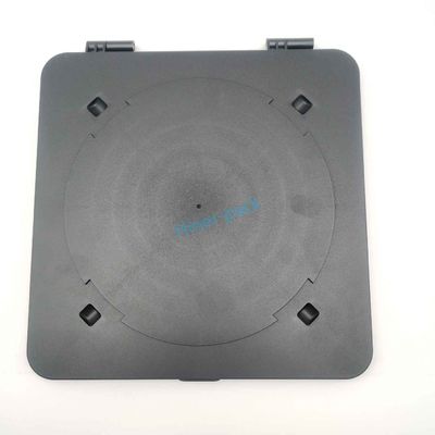 خرید 8 اینچ مواد PC جعبه حمل و نقل تک وفل سیاه با حلقه حلقه مناسب برای Wafer Fab online manufacture