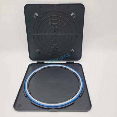 خرید 8 اینچ سیاه تک افقی Wafer Shipper Match Hoop Ring برای سی Wafer 1PCS online manufacture