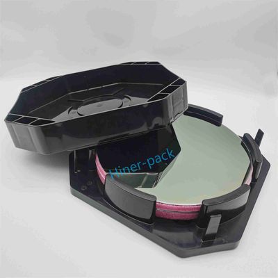 خرید 12 اینچ محافظ پلی کربنات هوریزنتال Wafer Shipper برای نیمه هادی ها سازگار با SGS online manufacture