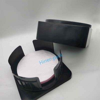 خرید 6 اینچ سیاه ESD افقی Wafer Shipper برای حمل در اتاق تمیز سازگار با ROHS online manufacture