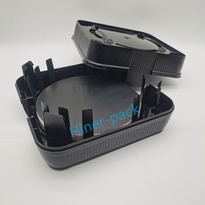 خرید بسته بندی دوگانه افقی وافر پلاستیکی حمل کننده 8 اینچ مواد رسانا PP کاسه online manufacture