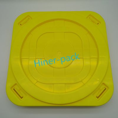 خرید مواد رنگارنگ رسانا PP هوریزنتال Wafer Shipper با پوشش بالا و پایین online manufacture