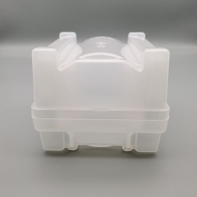خرید جعبه حمل و نقل وافر 4 اینچ 100 میلی متری شفاف کلاس اتاق تمیز کیست وافر PP online manufacture