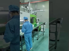 پاک کننده جعبه حمل و نقل فلوئوروئر PP با کاست 4 اینچ 100 میلی متری